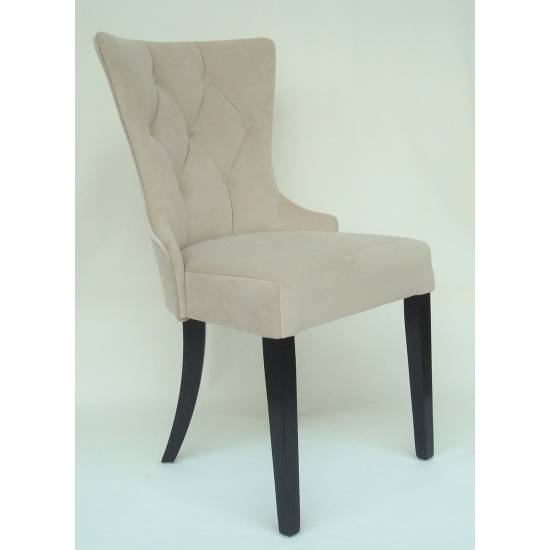 MERSO S111 eleganckie krzesło pikowane z guzikami